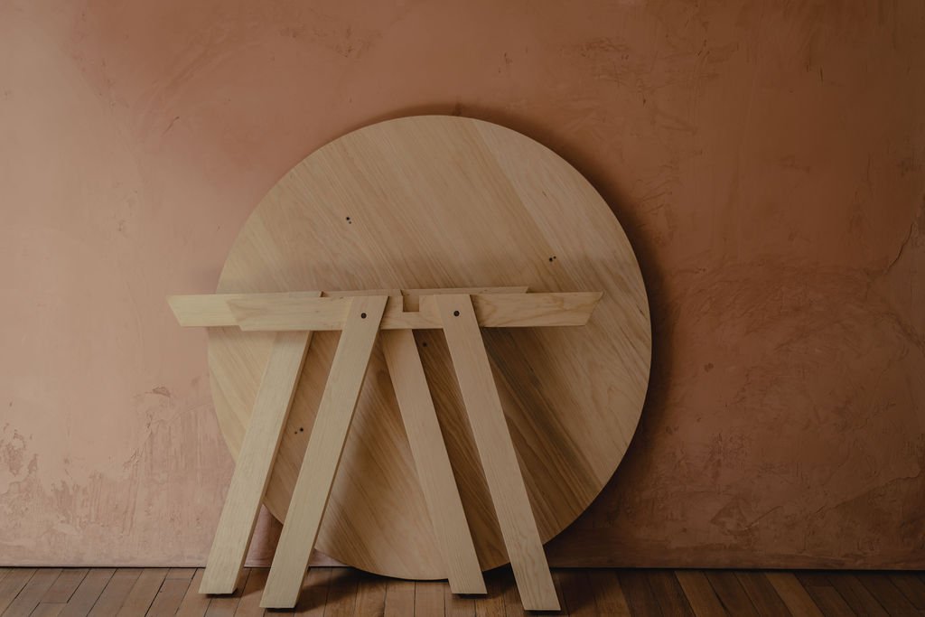 Mesa de madera para comedor